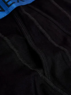 Ondergoed|Ondergoed|Next Zwart met felgekleurde glanzende taillebanden - Standaard - 10 Boxershorts zonder plooi