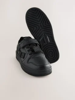 Sneakers|Sneakers|Next Zwart Minecraft - School Touch Fastening Elastic Lace Shoes