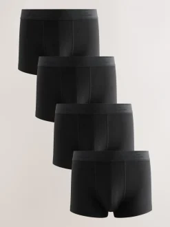 Ondergoed|Ondergoed|Next - Motionflex Signature hipster boxers Zwart Modal