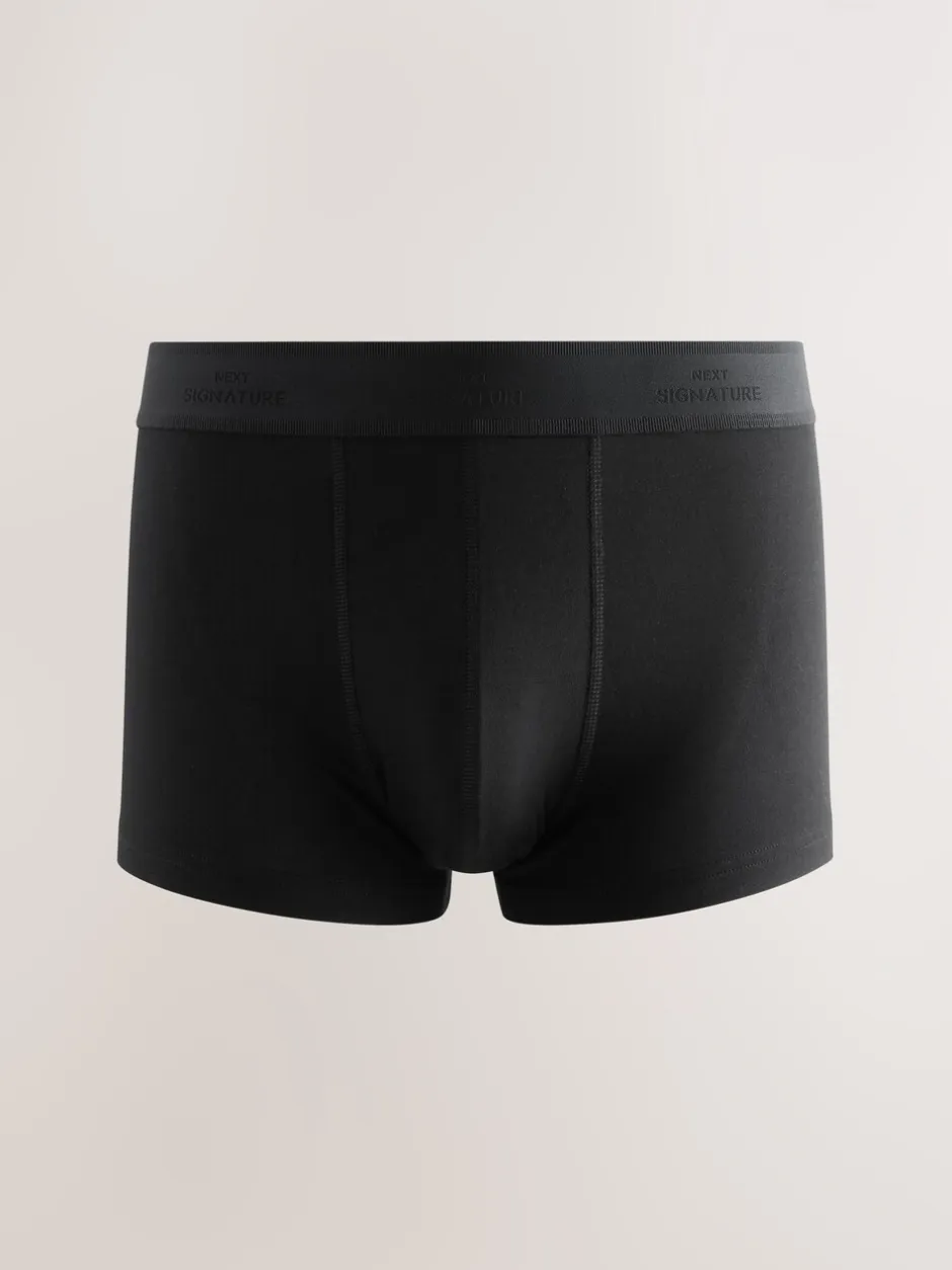 Ondergoed|Ondergoed|Next - Motionflex Signature hipster boxers Zwart Modal