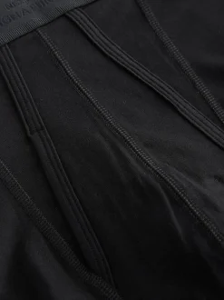 Ondergoed|Ondergoed|Next Zwart Modal - Verpakking van 4 - Signature boxershorts