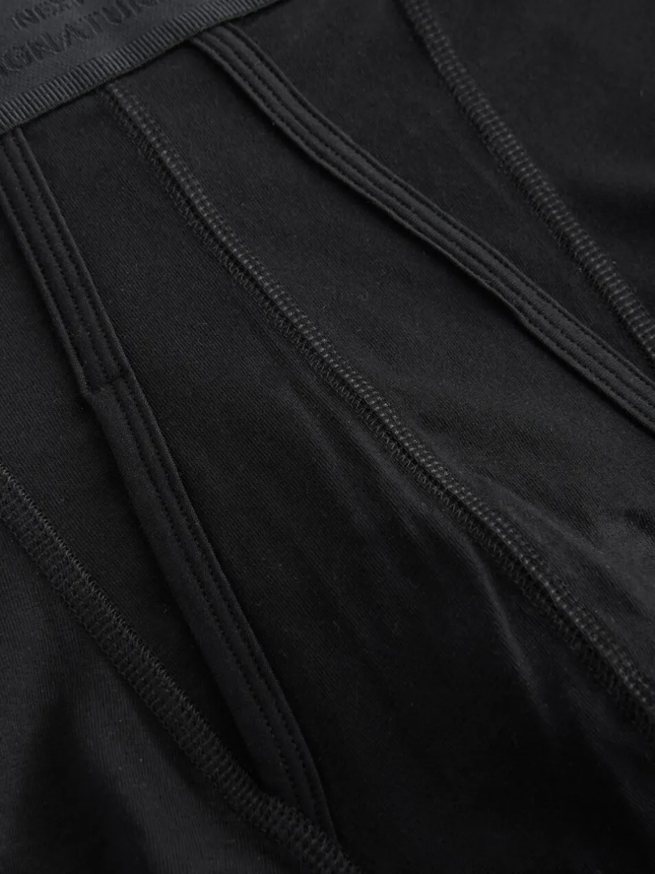 Ondergoed|Ondergoed|Next Zwart Modal - Verpakking van 4 - Signature boxershorts