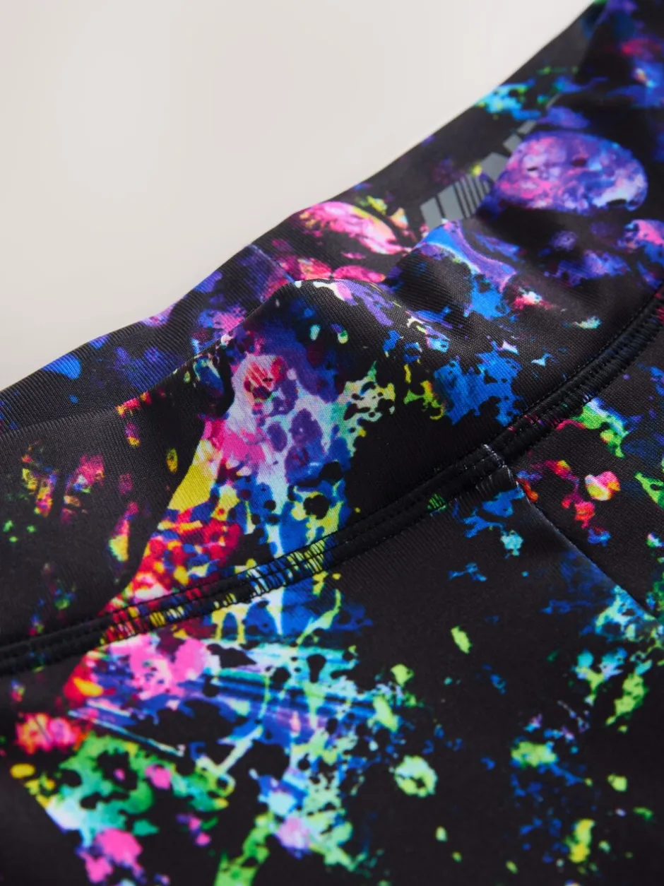 Broeken En Leggings|Next Zwart Multi Splat - Sportlegging (3-16 jr)