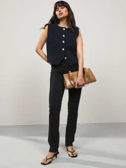 Jeans|Next - Figuurvormende slim jeans Zwart net