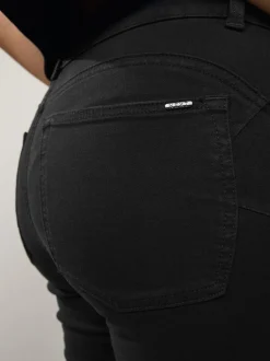 Jeans|Next - Figuurvormende slim jeans Zwart net