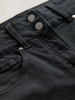 Jeans|Next - Figuurvormende slim jeans Zwart net