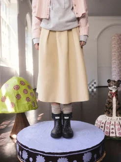 Laarzen*Cath Kidston - Wellington laarzen Zwart opvouwbare sterretjesprint