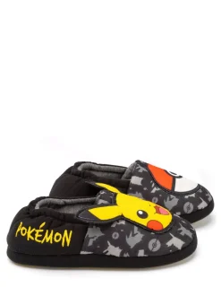 Pantoffels*Vanilla Underground Zwart Pokemon - winterpantoffels