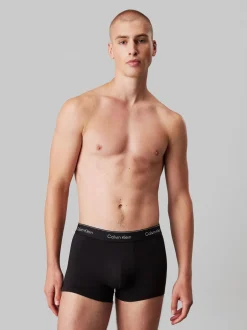 Ondergoed|Ondergoed|Calvin Klein - Verpakking van 5 - Icon Cotton Stretch Boxer Trunks 5 Pack Zwart tonaal