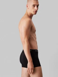 Ondergoed|Ondergoed|Calvin Klein - Verpakking van 5 - Icon Cotton Stretch Boxer Trunks 5 Pack Zwart tonaal