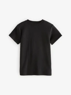 Ondergoed|Nachtkleding En Pyjama's*Next - Set van 2 thermische T-shirts met korte mouwen (2-16jr) Zwart/antraciet