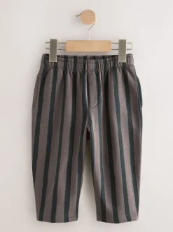 Multipacks|Jeans En Joggingbroeken|Next Zwart/antraciet - Wide Leg Jersey Joggers (3mths-7yrs)