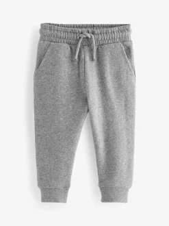 Jeans En Joggingbroeken|Joggingbroeken|Next - Verpakking van 3 zachte joggingbroeken (3 mnd-7 jr) Zwart/antraciet/grijs