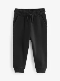 Jeans En Joggingbroeken|Joggingbroeken|Next - Verpakking van 3 zachte joggingbroeken (3 mnd-7 jr) Zwart/antraciet/grijs