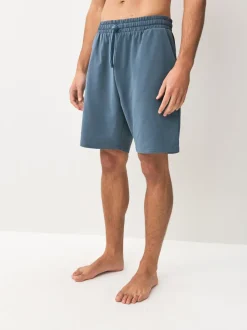 Loungewear|Shorts*Next - Loopback Soft Touch 5 Pack Joggers Shorts Zwart/blauw/grijs