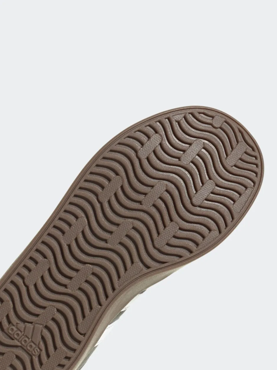 Sneakers|Sneakers*adidas - Vl Court 3.0 Suède sneakers met veters voor kinderen Zwart/bruin