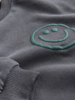 Sets En Combisets|Truien En Breisels*Next Zwart/bruin - Set met sweatshirt en joggingbroek met strepen (3mnd-7jr)