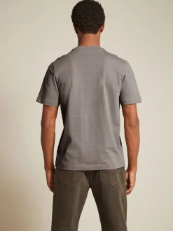 T-Shirts En Hemden*Next Zwart/Bruin/Licht Naturel - Relaxed fit - Verpakking van 3 T-shirts van zware stof