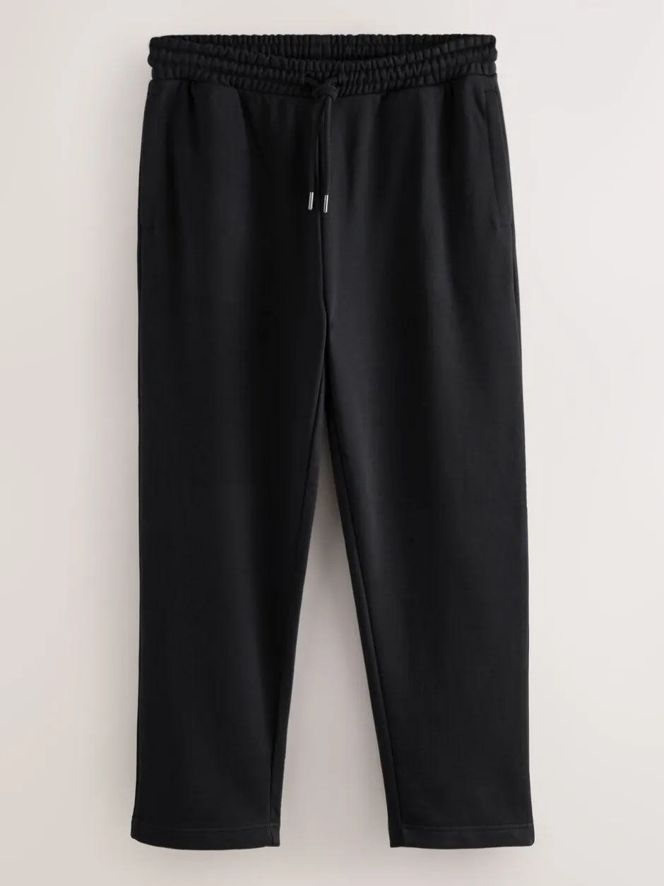 Joggingbroeken*Next - Brushback Heavyweight 3 Pack Joggers Zwart/Chocoladebruin/Staalblauw