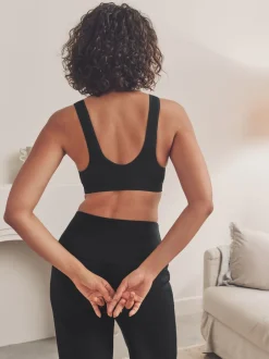 Beha's*Next Zwart/crèmekleurig - Seamless Non Wire Nursing Ultimate Comfort Bras 2 Pack