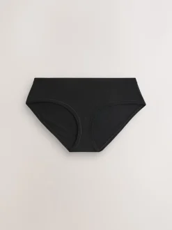 Onderbroeken*Next - Ultimate Comfort Cotton Knickers 3 Pack Zwart/crèmekleurig