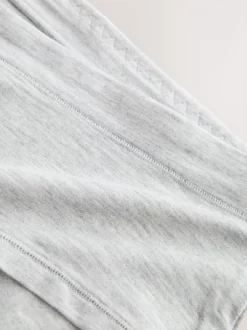 Onderbroeken*Next - Ultimate Comfort Cotton Knickers 3 Pack Zwart/crèmekleurig