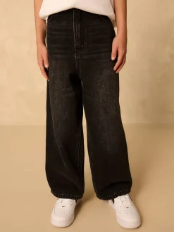 Jeans|Next Zwarte wassing - Authentieke jeans (3-16jr)