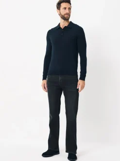 Jeans*Next Zwarte wassing - Klassieke stretchy jeans