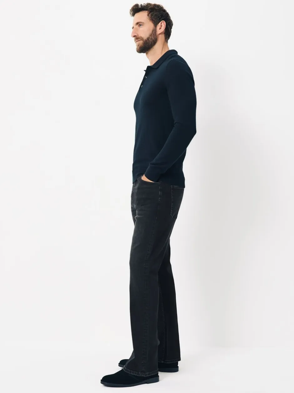 Jeans*Next Zwarte wassing - Klassieke stretchy jeans