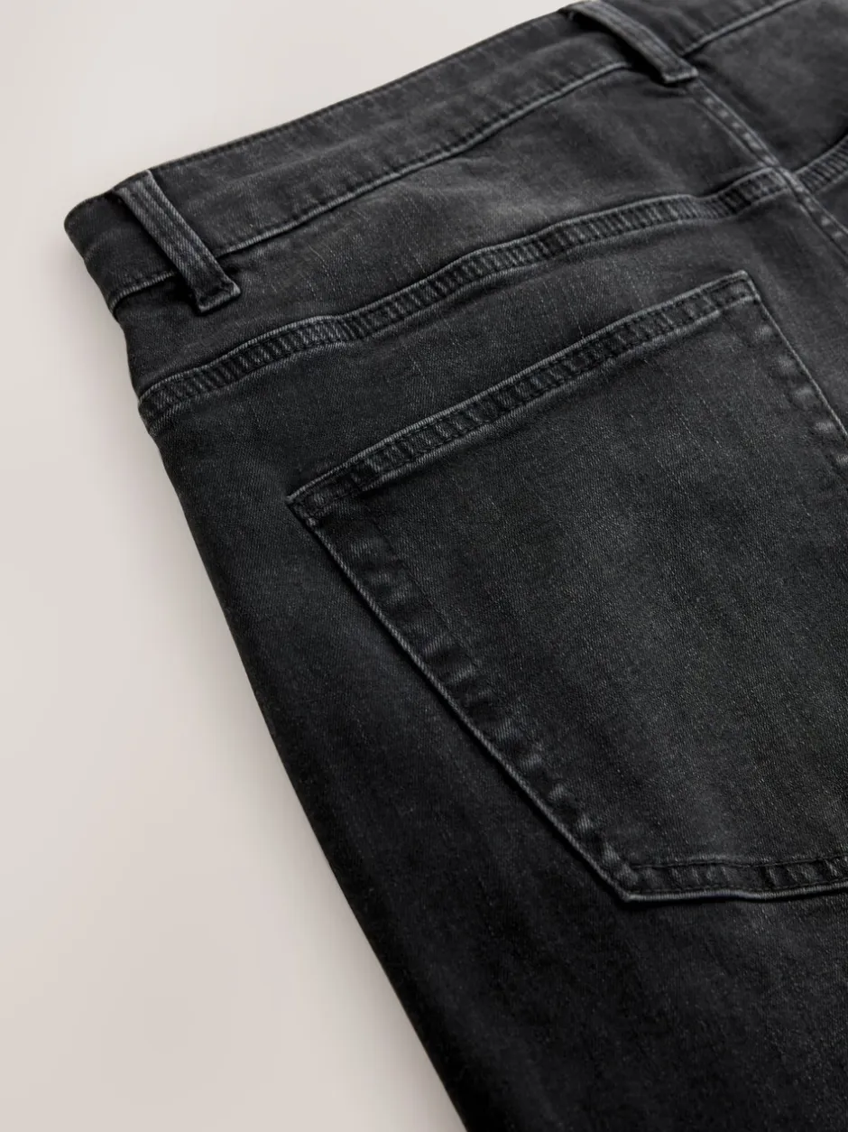 Jeans*Next Zwarte wassing - Klassieke stretchy jeans