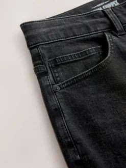 Jeans*Next Zwarte wassing - Klassieke stretchy jeans
