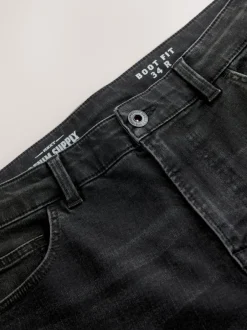 Jeans*Next Zwarte wassing - Klassieke stretchy jeans