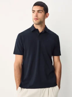 Poloshirts|Next Zwart/Ecru/Blauw/Groen/Roze - Normale Pasvorm - Set van 5 jersey poloshirts met korte mouwen