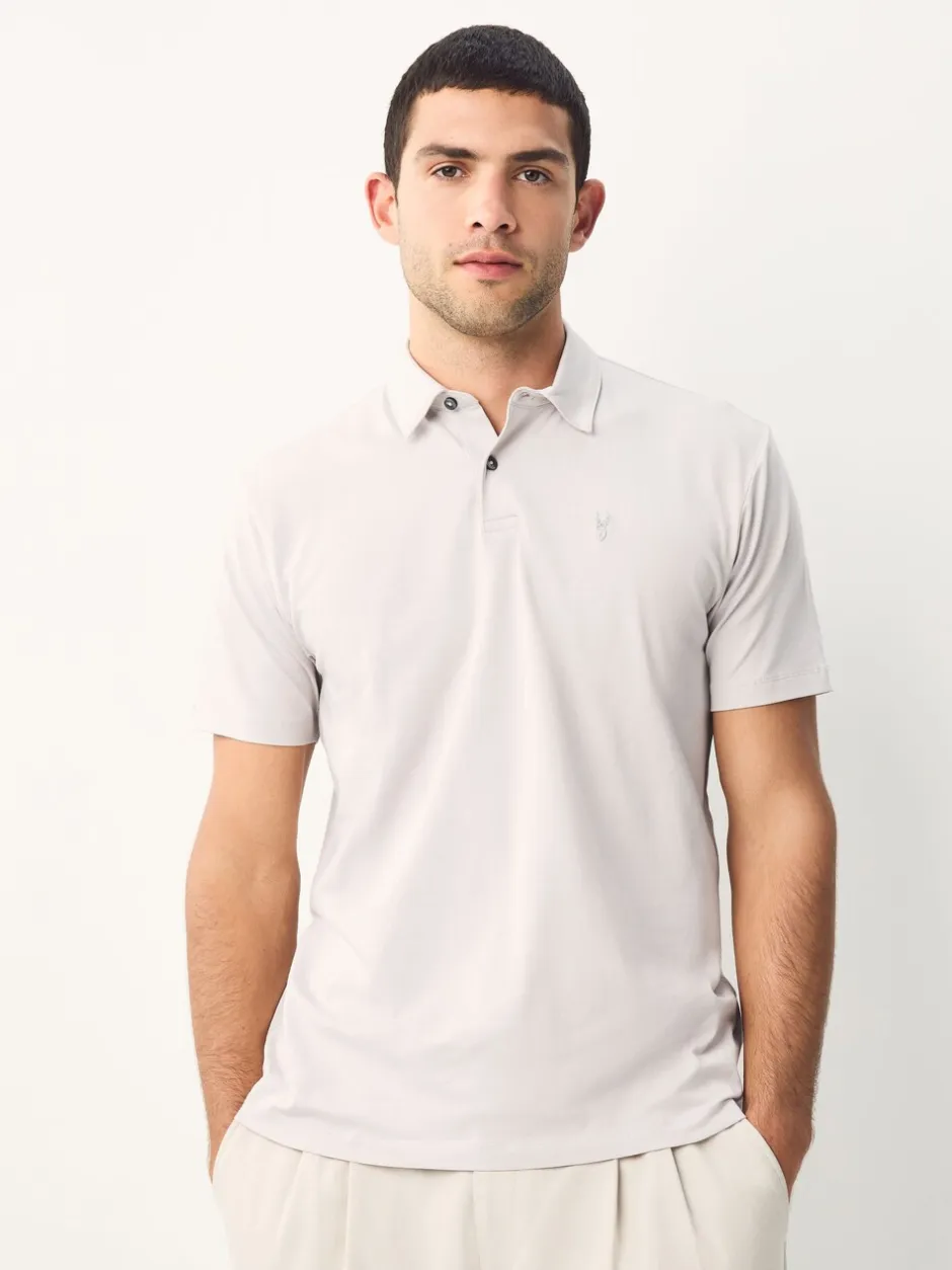 Poloshirts|Next Zwart/Ecru/Blauw/Groen/Roze - Normale Pasvorm - Set van 5 jersey poloshirts met korte mouwen