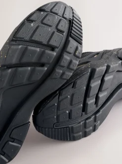 Sneakers|Sneakers*Next - Elastische sportschoenen Zwart/goud