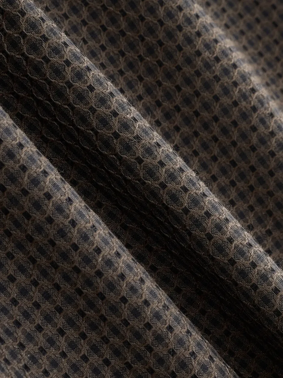 Formele Overhemden*Next Zwart/goud - Smart Trimmed Long Sleeve Party Shirt