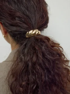 Mutsen, Handschoenen En Sjaals|Haaraccessoires*Next Zwart/goudkleurig - Twist Hair Bobble