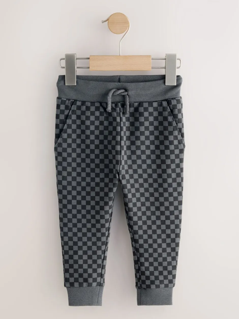 Jeans En Joggingbroeken*Next Zwart/grijs - Klassieke jersey joggingbroek (3mnd -7jr)