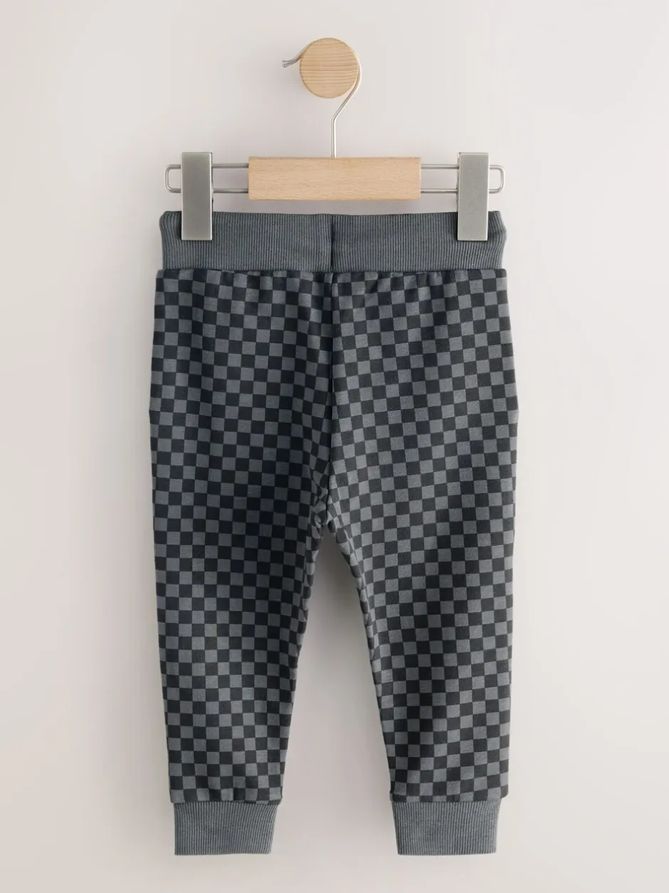 Jeans En Joggingbroeken*Next Zwart/grijs - Klassieke jersey joggingbroek (3mnd -7jr)