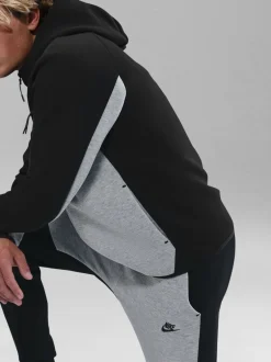 Joggingbroeken*Nike Zwart/grijs - Tech Fleece joggingbroek