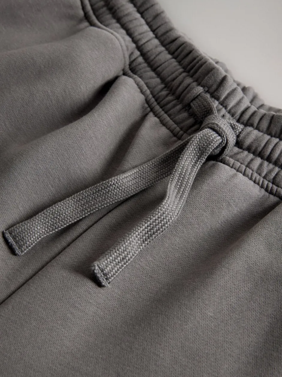 Loungewear|Joggingbroeken|The Set - 4 Pack Joggingbroeken met wijde pijpen Zwart/grijs