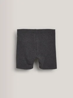 Shorts En Rokken*Next Zwart/grijs gemêleerd - Set van 2 fietsshorts (3 - 16 jr)