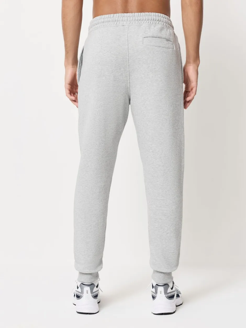 Joggingbroeken*Next - Slim Fit Brushback Heavyweight 2 Pack Joggers Zwart/grijs gemêleerd