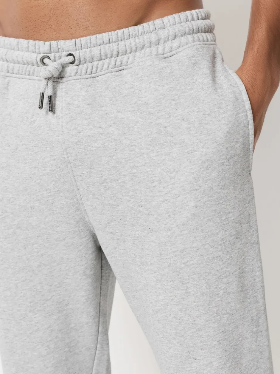 Joggingbroeken*Next - Slim Fit Brushback Heavyweight 2 Pack Joggers Zwart/grijs gemêleerd