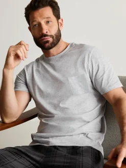 Pyjama's*Next - 2 jersey pyjama's Zwart/grijs geruit