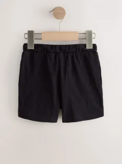 Shorts*Next Zwart/grijs/marineblauw - Lightweight Shorts 3 Pack (3mths-7yrs)