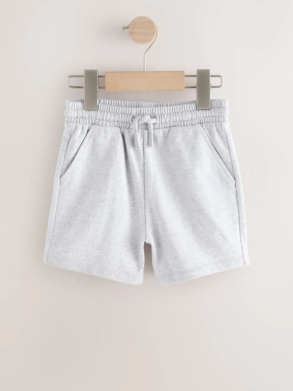 Shorts|Shorts*Next - Verpakking van 3 jersey shorts (3mnd -7jr) Zwart/grijs/marineblauw