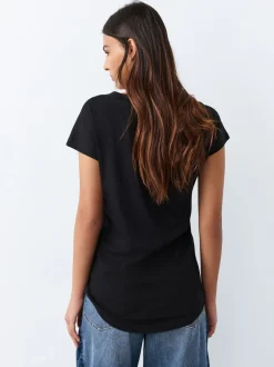 Tops En T-Shirts|Next Zwart/grijs/roze - Set van 7 T-shirts met kapmouwtjes