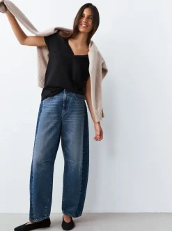 Tops En T-Shirts|Next Zwart/grijs/roze - Set van 7 T-shirts met kapmouwtjes