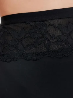 Shapewear|Next Zwart/huidskleurig - 2 Slipjes met licht buikcorrigerende hoge taille